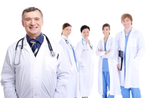 Team of medical doctors